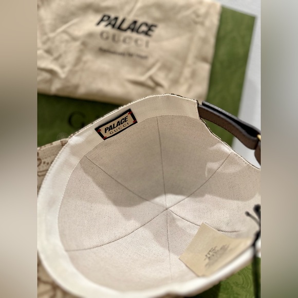 GUCCI x PALACE Canvas Baseball Hat - Picture 9 of 12